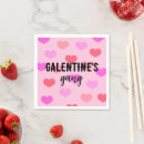 Search for heart napkins Rose