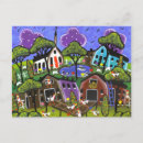 Search for flocking postcards Whimsical