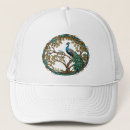 Search for blue peacock hats Gold
