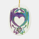 Search for dragon oval ornaments Celtic