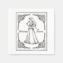 Recherche de dessin vintage serviettes Noir et blanc