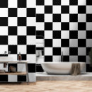 Search for checkered flag art Black and white