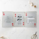 Recherche de de casino mariage invitations Élégant