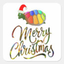 Search for funny turtle stickers Merry christmas
