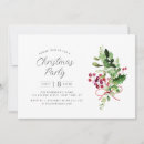 Recherche de hiver de noël invitations Feuillage d'hiver
