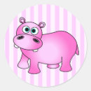 Search for pink hippo stickers Baby