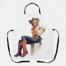 Search for cowgirl aprons Western