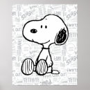 Recherche de peanuts posters Bois