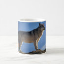 Search for wolf photo mugs Wildlife