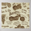 Search for vintage motorcycle posters Illustration