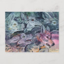Search for watercolor wolf postcards Wild
