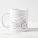 Search for pink bicycle mugs Cute