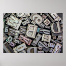 Recherche de vintage alphabet posters Police