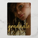 Search for photograph graduation invitations Simple clean minimal minimalist