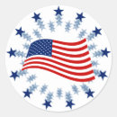 Search for flag waving stickers United states
