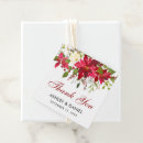 Search for christmas wedding favour tags Red and green