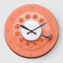 Search for retro telephone clocks Rotary