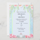 Search for indian lotus wedding invitations Floral