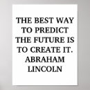 Recherche de abraham lincoln citation posters Motivation