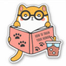 Search for cat coffee stickers Bookworm