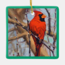 Search for red cardinal bird ornaments Nature