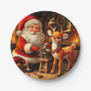 Search for christmas reindeer plates Retro