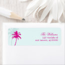 Search for sea shell return address labels Tropical