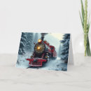 Search for engineer christmas cards Locomotive