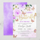 Recherche de lavender baby shower invitations Papillon