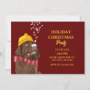 Recherche de de chien noël invitations Hiver