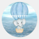 Search for watercolor hot air balloon stickers Classic round