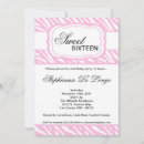 Search for zebra print and pink invitations White