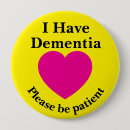 Search for dementia buttons Patient