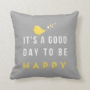 Recherche de oiseau jaune coussins Typographie