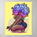 Recherche de cheveux posters Afro
