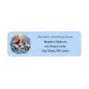 Search for winter cardinal return address labels Cardinals