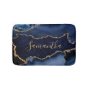 Search for navy blue gold bath mats Elegant