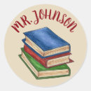 Search for stacks of books stickers Education