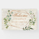 Search for anniversary wedding banners Rustic