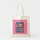 Search for alphabet tote bags Abc