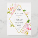 Search for romantic roses and diamonds invitations Floral