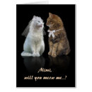 Search for cat proposal Marry me