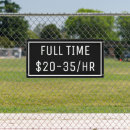 Search for now hiring signs White