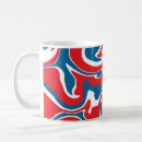 Search for blue and white patterns mugs Design