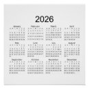 Search for calendar posters 2026