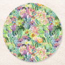 Search for cacti coasters Watercolor