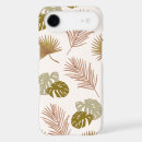 Recherche de feuille de monstera iphone coques Bohème