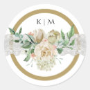Search for gold lace wedding stickers Floral