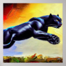 Search for black panther animal posters Wild cat