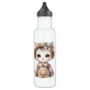 Search for cat design water bottles For her